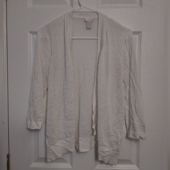 Chico's White Cardigan - Picture 1 of 3